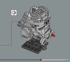 LEGO 75429 instructions page 137 – build guide