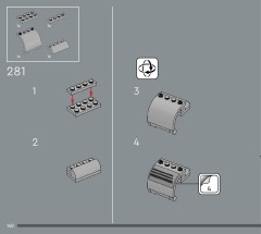 LEGO 75429 instructions page 140 – build guide
