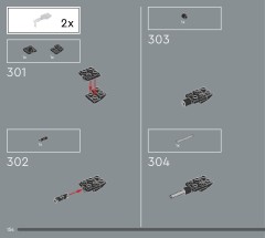 LEGO 75429 instructions page 154 – build guide