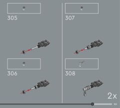 LEGO 75429 instructions page 155 – build guide