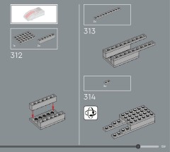 LEGO 75429 instructions page 159 – build guide