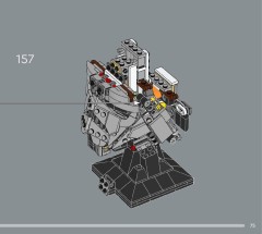 LEGO 75429 instructions page 75 – build guide
