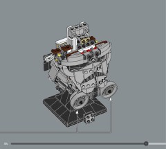 LEGO 75429 instructions page 84 – build guide