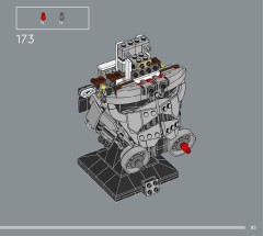 LEGO 75429 instructions page 85 – build guide