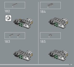LEGO 75429 instructions page 89 – build guide