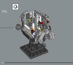 LEGO 75429 instructions page 96 – build guide