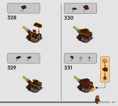 LEGO 75430 instructions page 177 – build guide