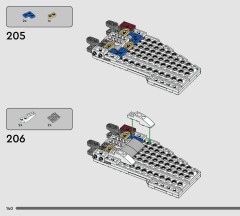 LEGO 75432 instructions page 140 – build guide