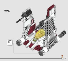 LEGO 75432 instructions page 151 – build guide