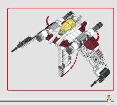 LEGO 75432 instructions page 153 – build guide