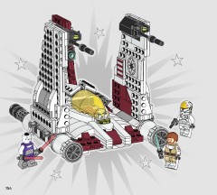 LEGO 75432 instructions page 154 – build guide
