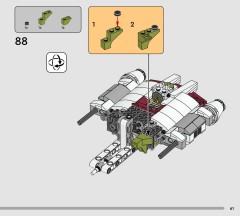 LEGO 75432 instructions page 61 – build guide