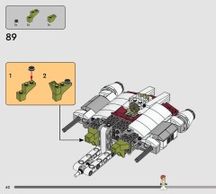 LEGO 75432 instructions page 62 – build guide