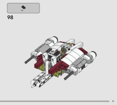 LEGO 75432 instructions page 71 – build guide