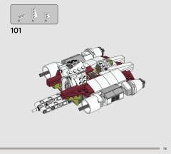 LEGO 75432 instructions page 75 – build guide