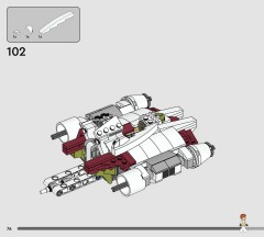 LEGO 75432 instructions page 76 – build guide