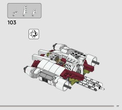 LEGO 75432 instructions page 77 – build guide