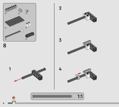 LEGO 75432 instructions page 8 – build guide