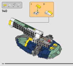 LEGO 75433 instructions page 108 – build guide