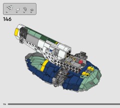 LEGO 75433 instructions page 116 – build guide