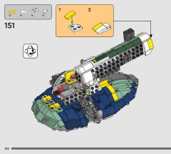 LEGO 75433 instructions page 122 – build guide