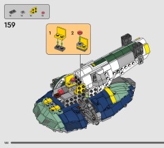 LEGO 75433 instructions page 132 – build guide