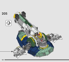 LEGO 75433 instructions page 150 – build guide