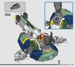 LEGO 75433 instructions page 151 – build guide