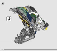 LEGO 75433 instructions page 160 – build guide