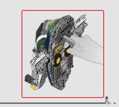 LEGO 75433 instructions page 161 – build guide