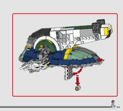 LEGO 75433 instructions page 163 – build guide