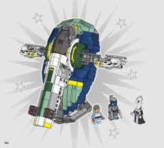 LEGO 75433 instructions page 166 – build guide