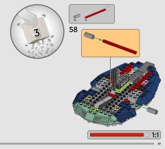LEGO 75433 instructions page 39 – build guide