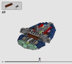 LEGO 75433 instructions page 48 – build guide