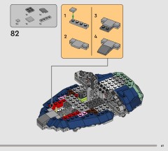 LEGO 75433 instructions page 61 – build guide