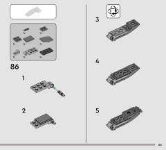LEGO 75433 instructions page 65 – build guide