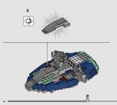 LEGO 75433 instructions page 66 – build guide