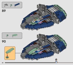 LEGO 75433 instructions page 68 – build guide
