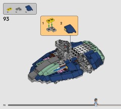 LEGO 75433 instructions page 70 – build guide