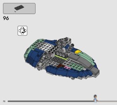 LEGO 75433 instructions page 72 – build guide