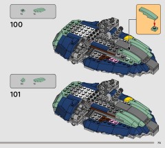 LEGO 75433 instructions page 75 – build guide