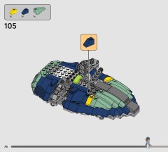 LEGO 75433 instructions page 78 – build guide
