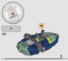 LEGO 75433 instructions page 80 – build guide