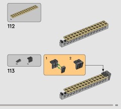LEGO 75433 instructions page 83 – build guide