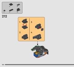LEGO 75434 instructions page 100 – build guide