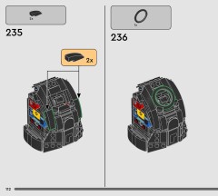 LEGO 75434 instructions page 112 – build guide