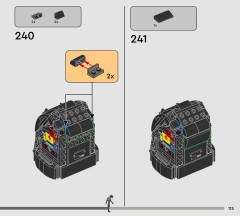 LEGO 75434 instructions page 115 – build guide