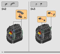 LEGO 75434 instructions page 116 – build guide