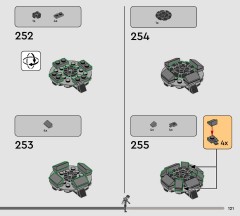 LEGO 75434 instructions page 121 – build guide