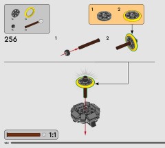 LEGO 75434 instructions page 122 – build guide